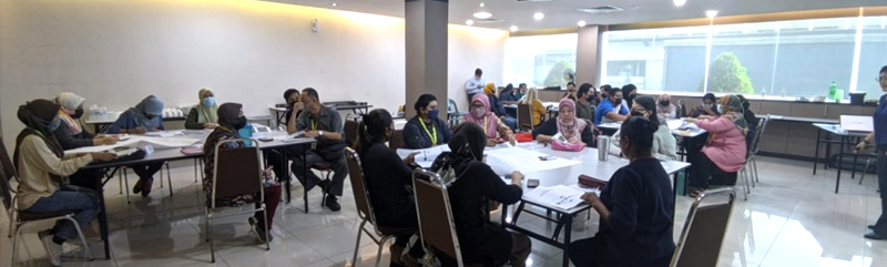 Setia training in progress