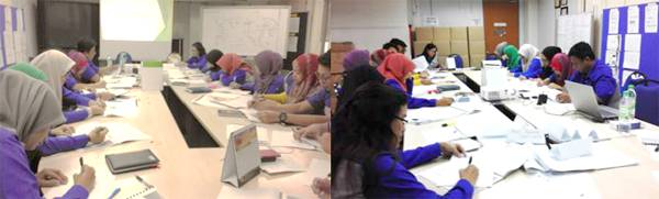 Setia training in progress